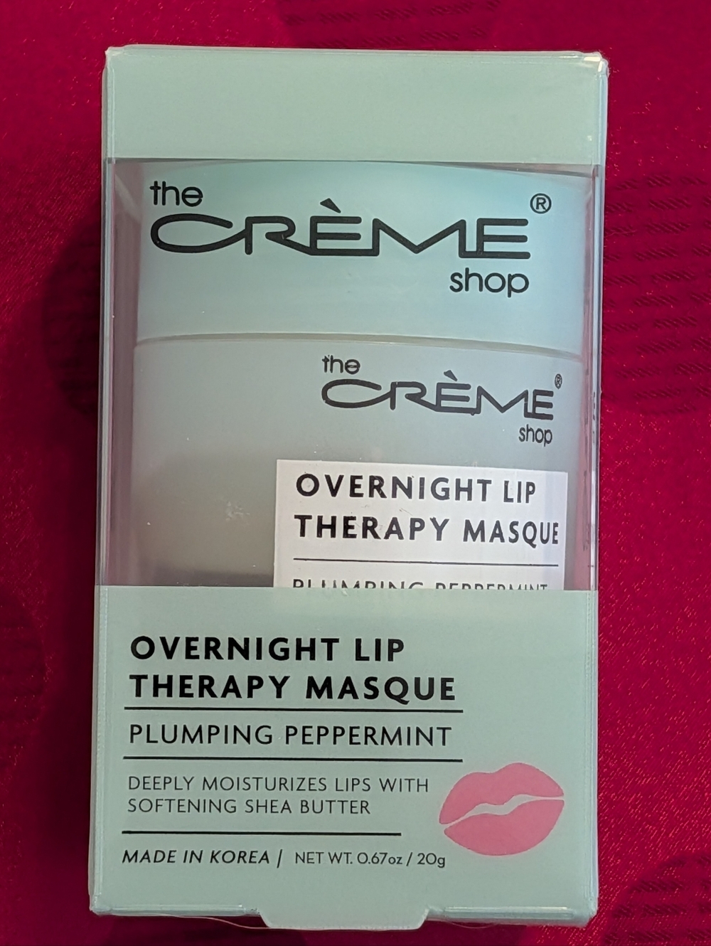 the CRÈME shop Overnight Lip Therapy Masque - Plumping Peppermint (Mint)